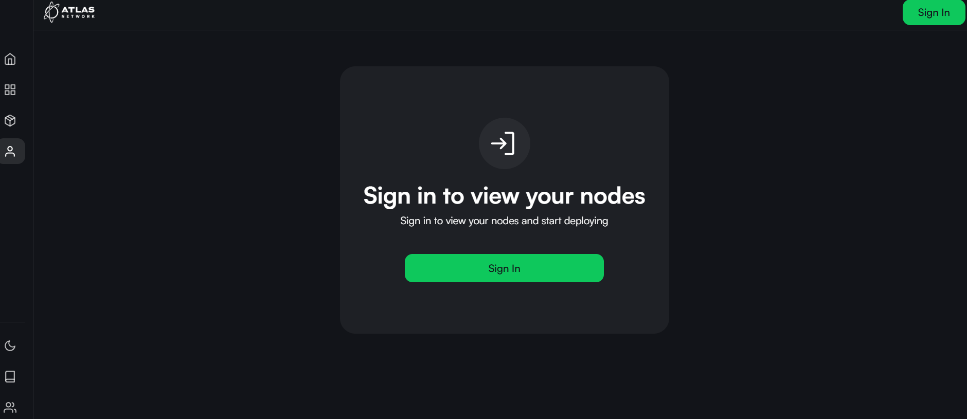 NodeOps Sign in