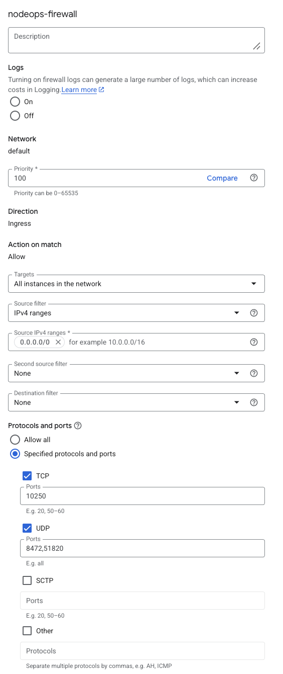 GCP Compute engine