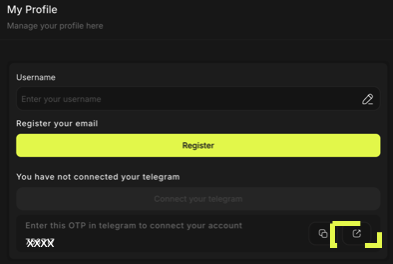 Exit to Telegram